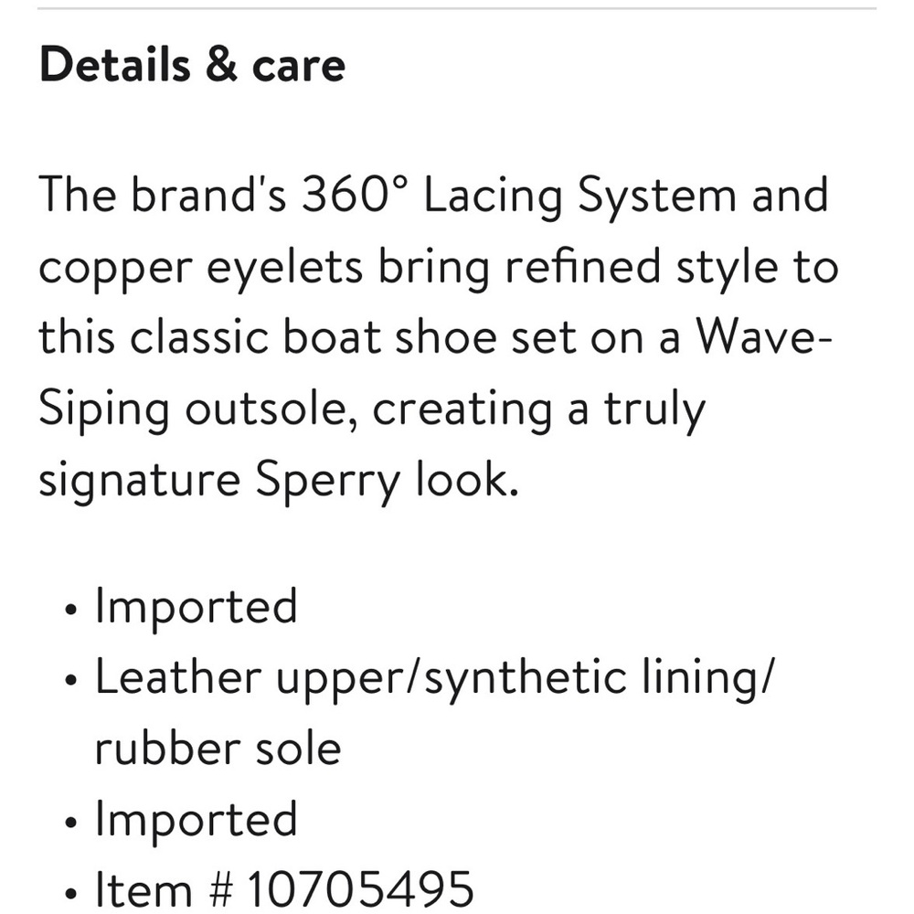 Sperry Brown Leather Boat Shoes - Picture 6 of 6